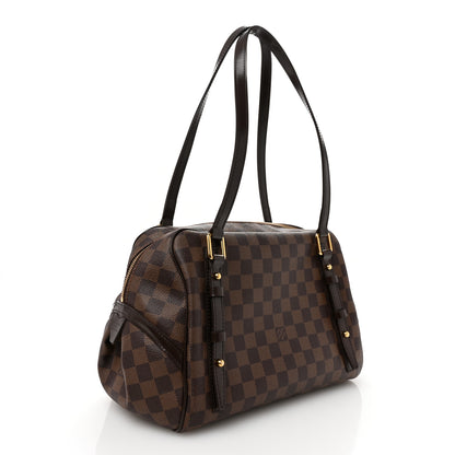 Louis Vuitton Damier Ebene Rivington GM 3 of 11