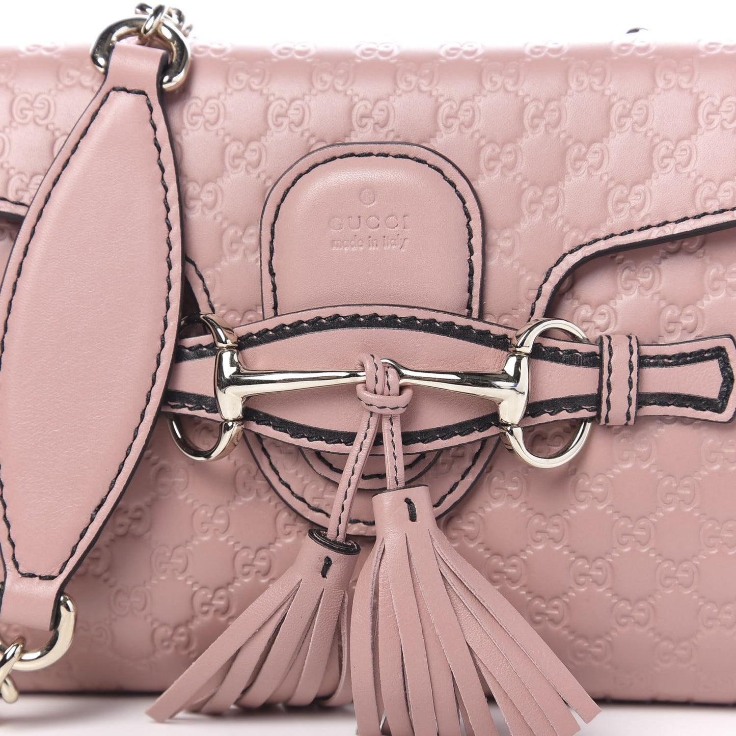 Microguccissima Mini Emily Shoulder Bag Soft Pink