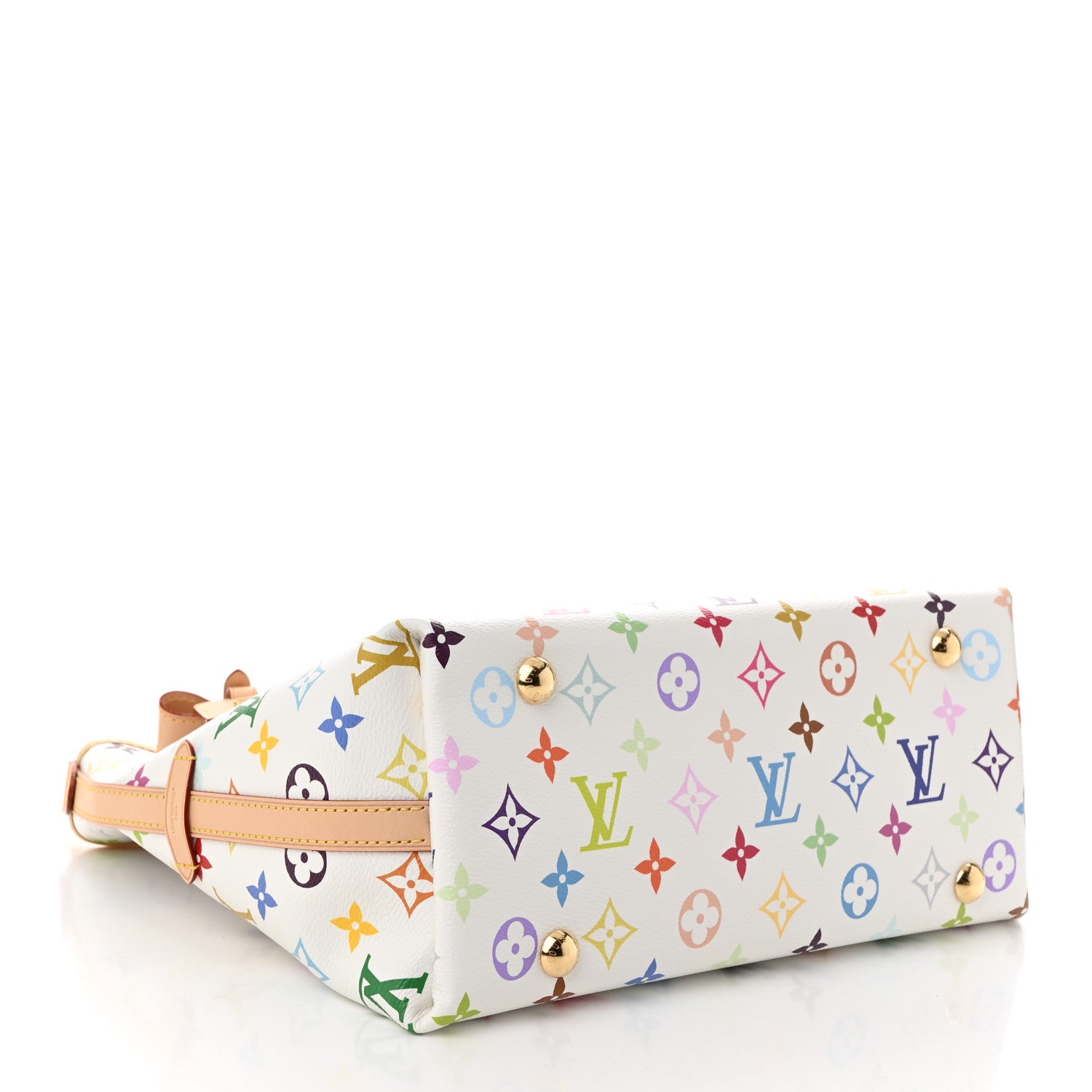 Louis Vuitton LV x TM Monogram Multicolor CarryAll PM White 5 of 10