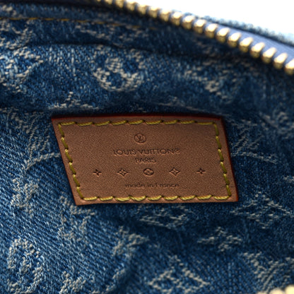 Louis Vuitton Denim Fairfax Pochette Blue 6 of 9