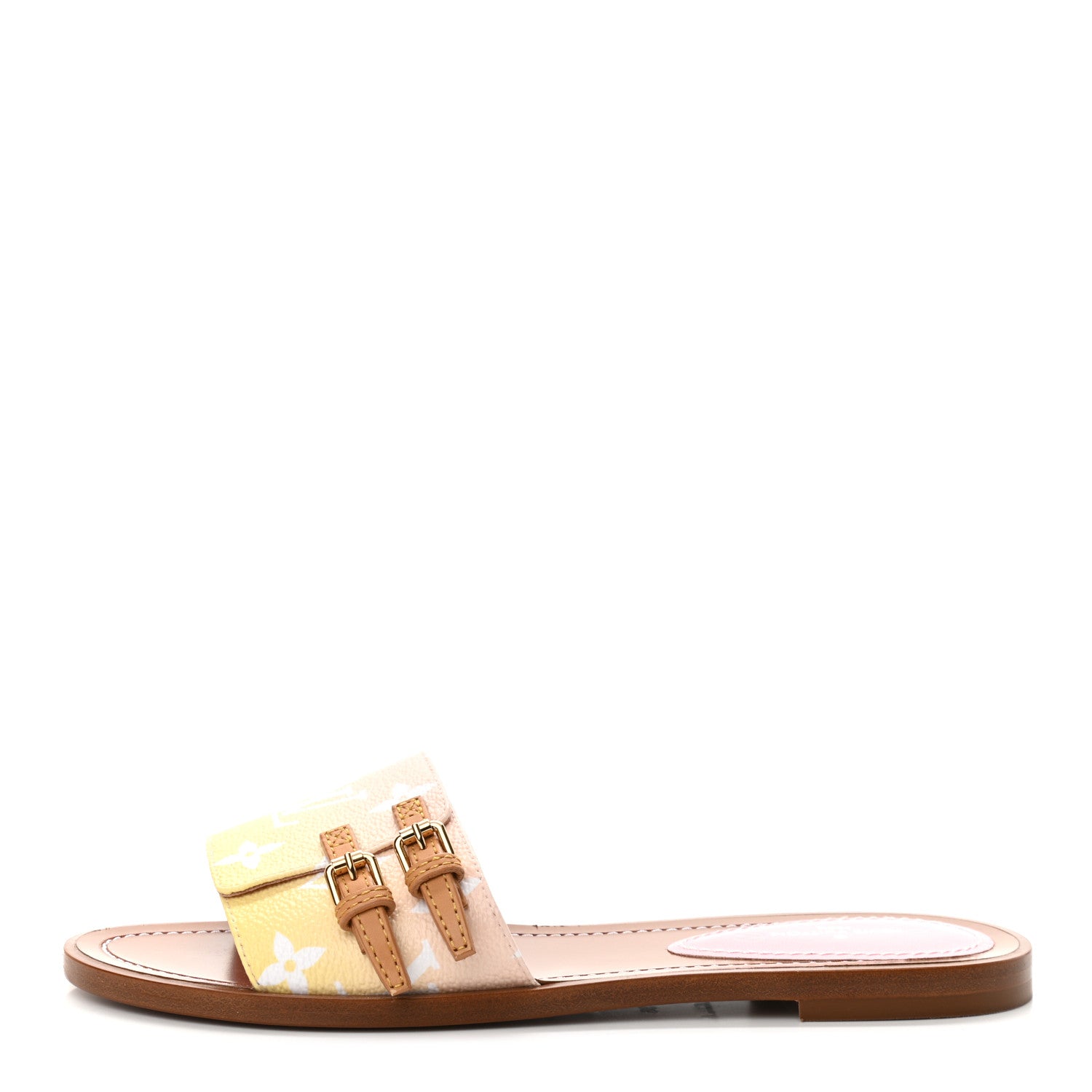 Louis Vuitton Monogram By The Pool Lock It Flat Mule 36 Pink 1 of 9