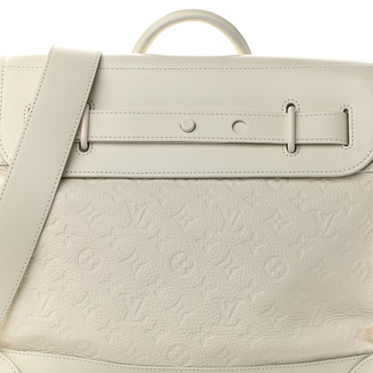 Louis Vuitton Taurillon Monogram Steamer PM White 8 of 12