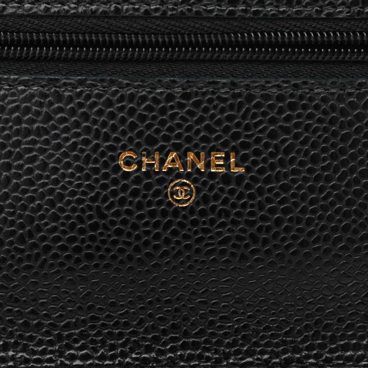 Chanel Caviar Quilted Wallet On Chain WOC Black 8 of 16