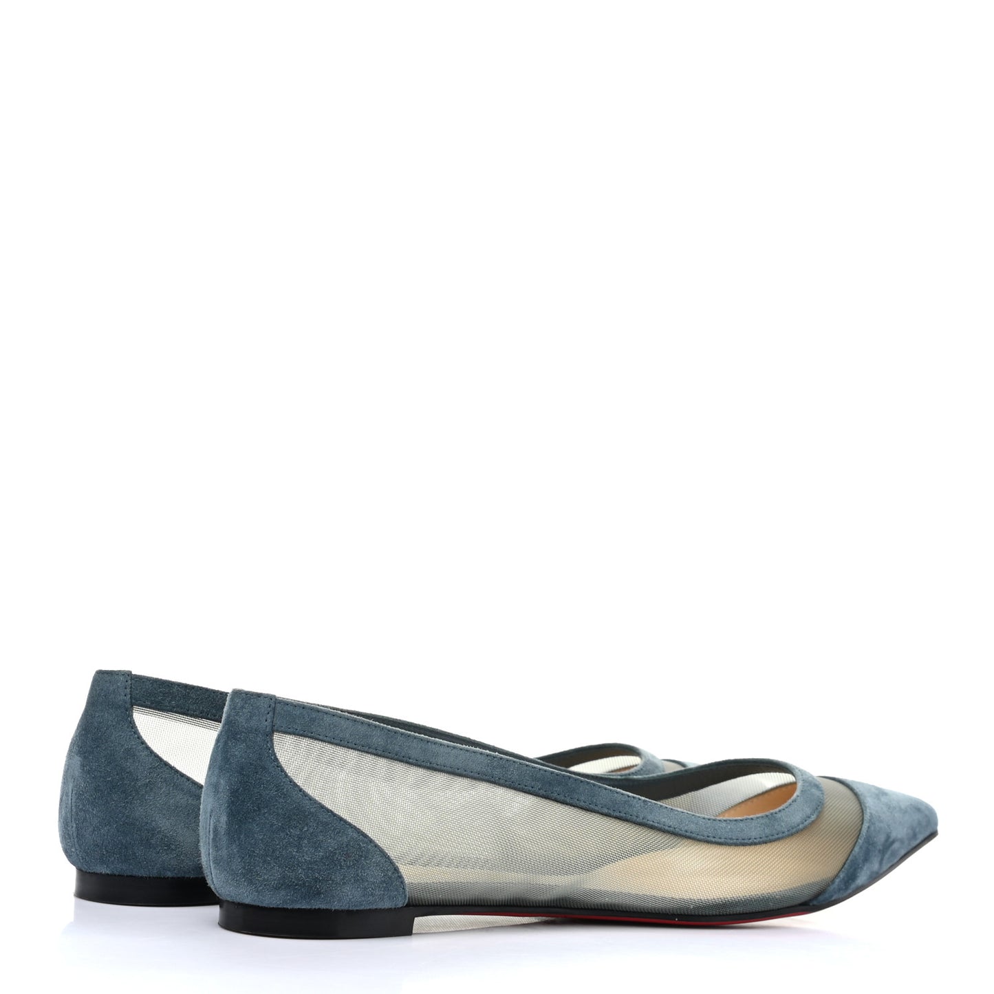 Veau Velours Rete Galativi Flats 38.5 Version Tempete