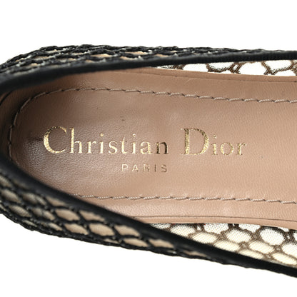 Christian Dior Resille Ribbon Miss J'Adior Ballet Flat 36 Black 8 of 8