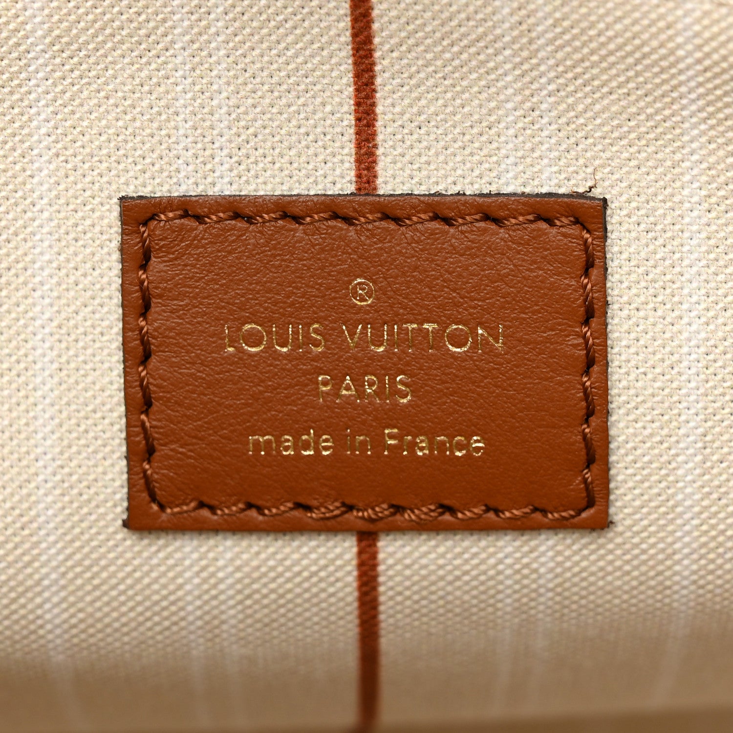 Louis Vuitton Canvas Calfskin Monogram On My Side PM Caramel Tan 6 of 9