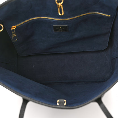 Louis Vuitton Empreinte Monogram Giant Neverfull MM Black 6 of 10