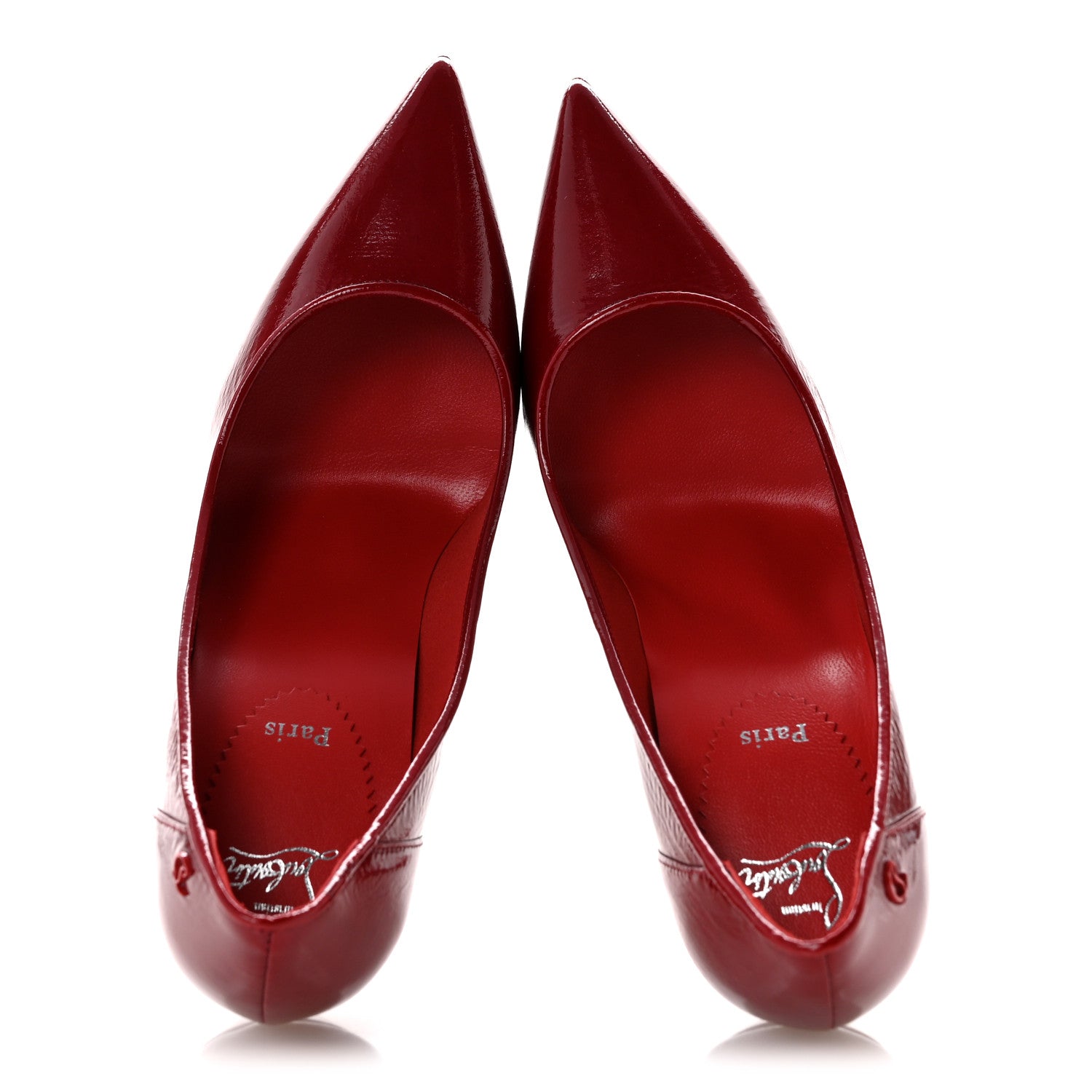 Christian Louboutin Patent Vogue Sporty Kate 100 Pumps 36.5 Loubi 2 of 9