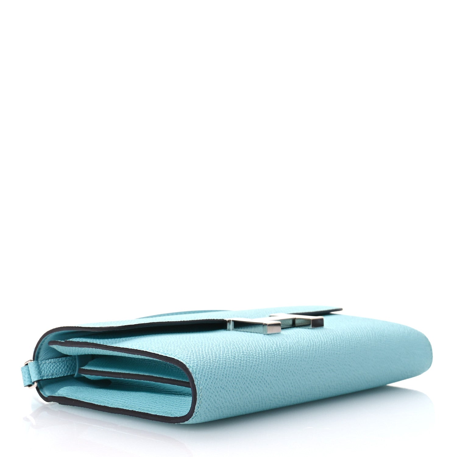 Hermes Epsom Constance Wallet To Go Bleu Atoll 4 of 10