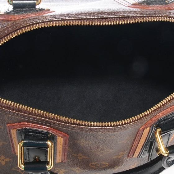 Louis Vuitton Monogram Mirage Speedy 30 Black 5 of 8