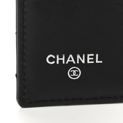 Chanel Patent Quilted Compact French Flap Wallet So Black 6 of 7