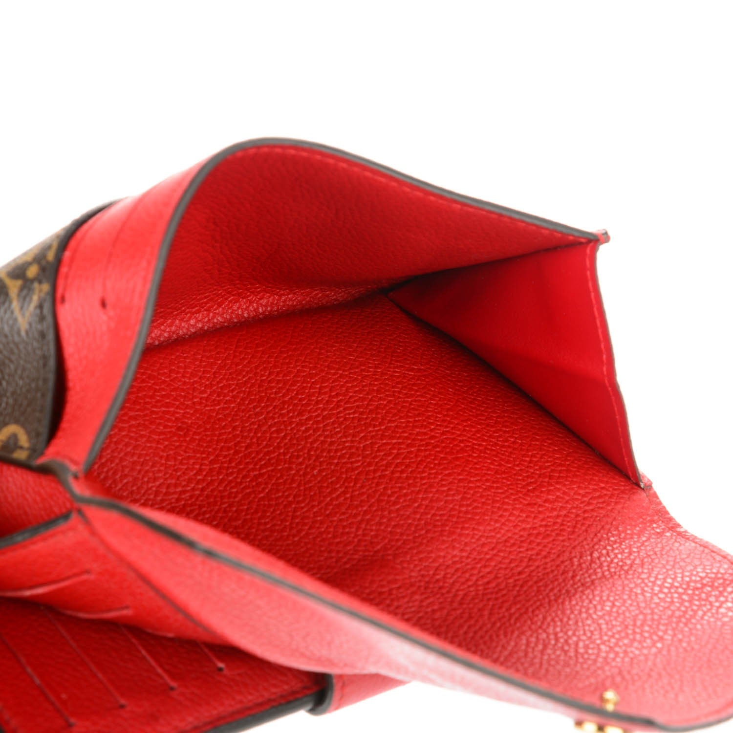 Louis Vuitton Monogram Pallas Compact Wallet Cherry 5 of 8