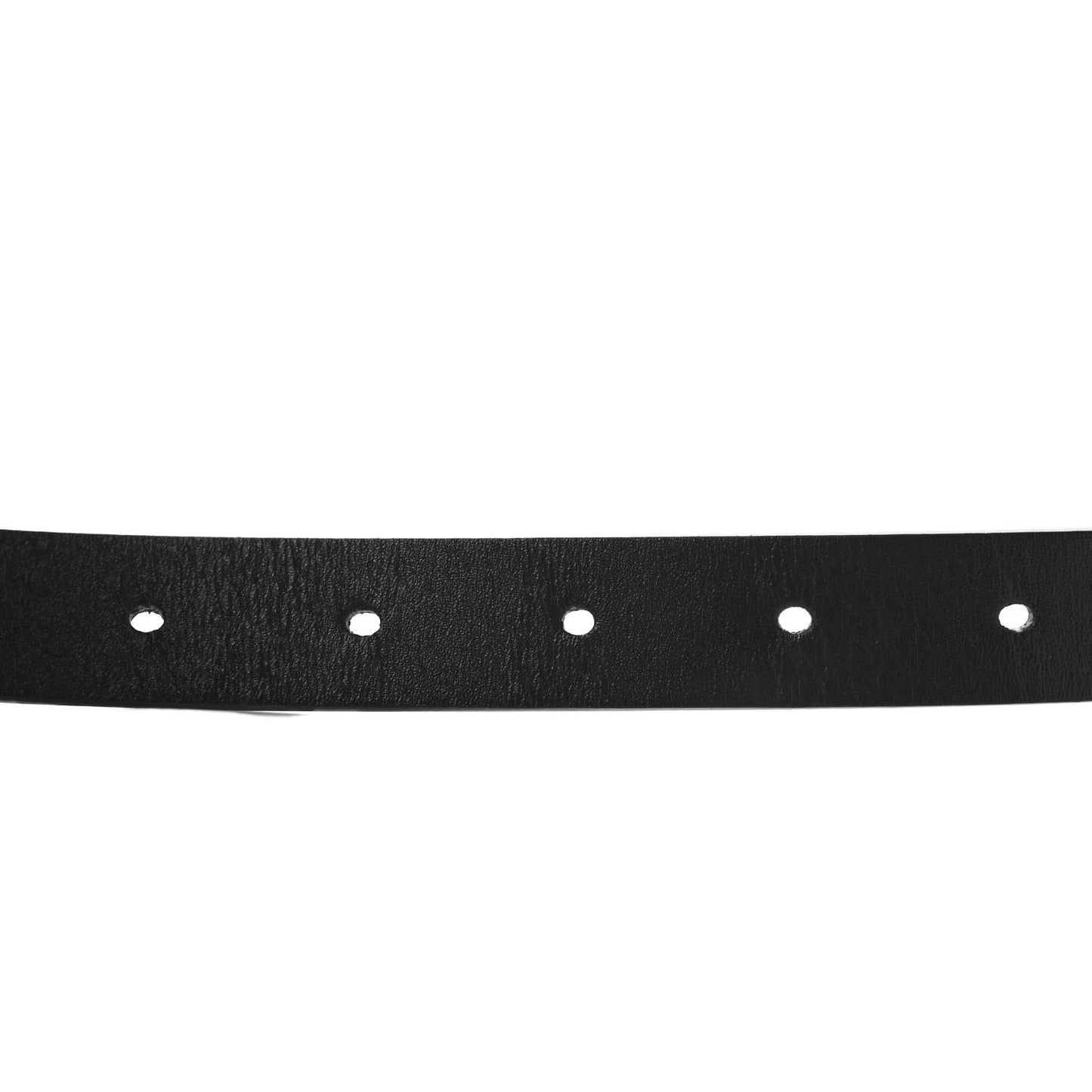 Calfskin Saddle Belt 80 Black
