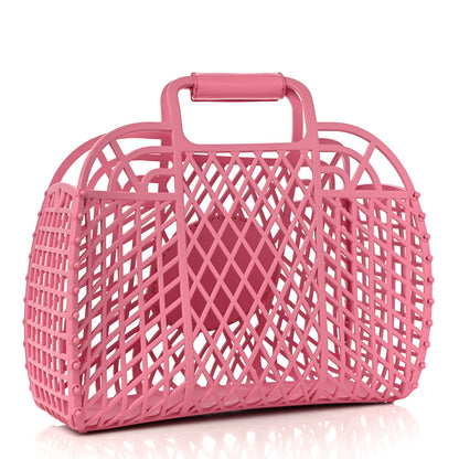 Fendi Recycled Plastic Vitello Liberty Matte Small Fendi Basket Rosa 3 of 13