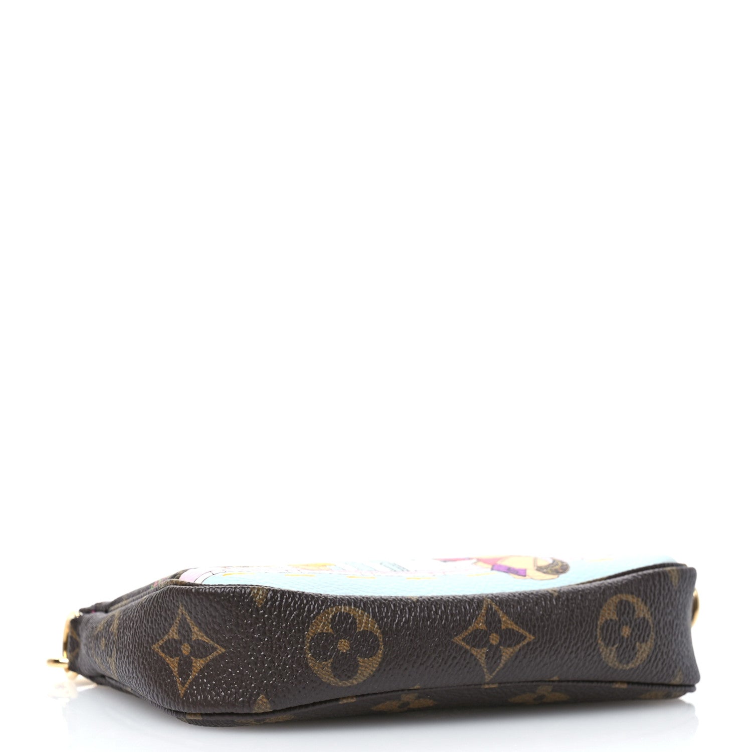 Louis Vuitton Monogram 2022 Christmas Animation Seoul Mini Pochette Accessories Fuchsia 4 of 7