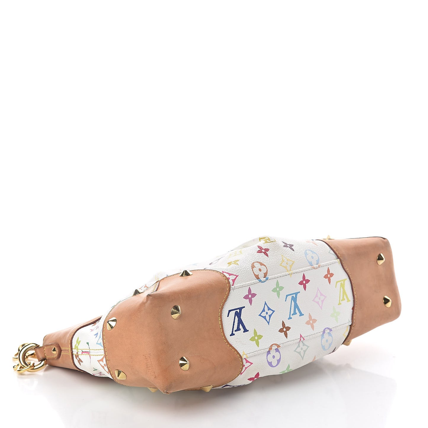 Monogram Multicolor Judy MM White