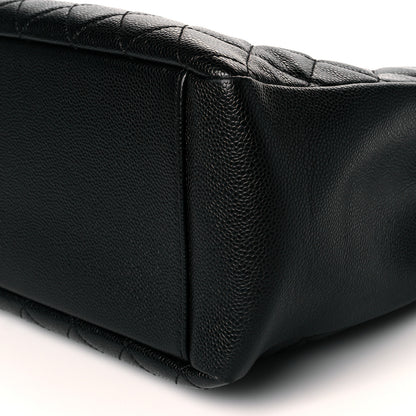 Chanel Caviar Quilted Grand Shopping Tote GST Black 9 of 9