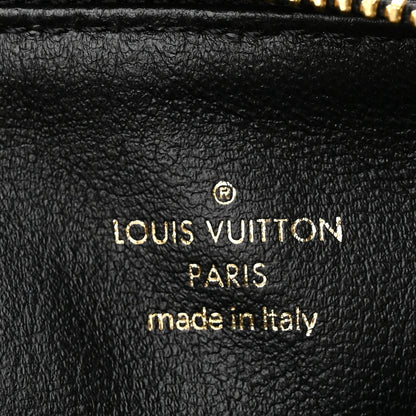 Louis Vuitton Satin Sequin Embroidered Damier Coussin BB Black 6 of 9