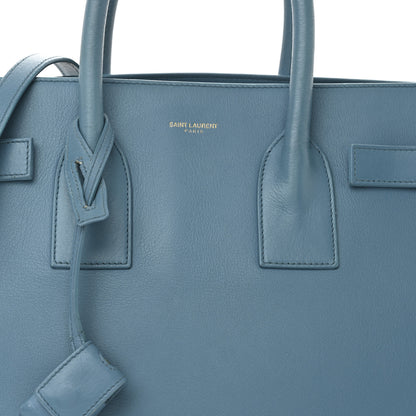 Saint Laurent Calfskin Small Sac De Jour Indigo 9 of 17
