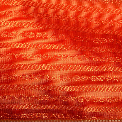 Prada Saffiano Large Galleria Double Zip Tote Papaya 11 of 11