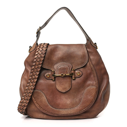 Gucci Libeccio Large New Pelham Shoulder Bag Brown 1 of 13