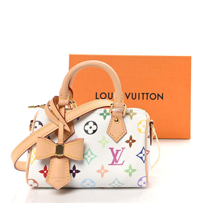 Louis Vuitton LV X TM Monogram Multicolor Nano Speedy White 10 of 10