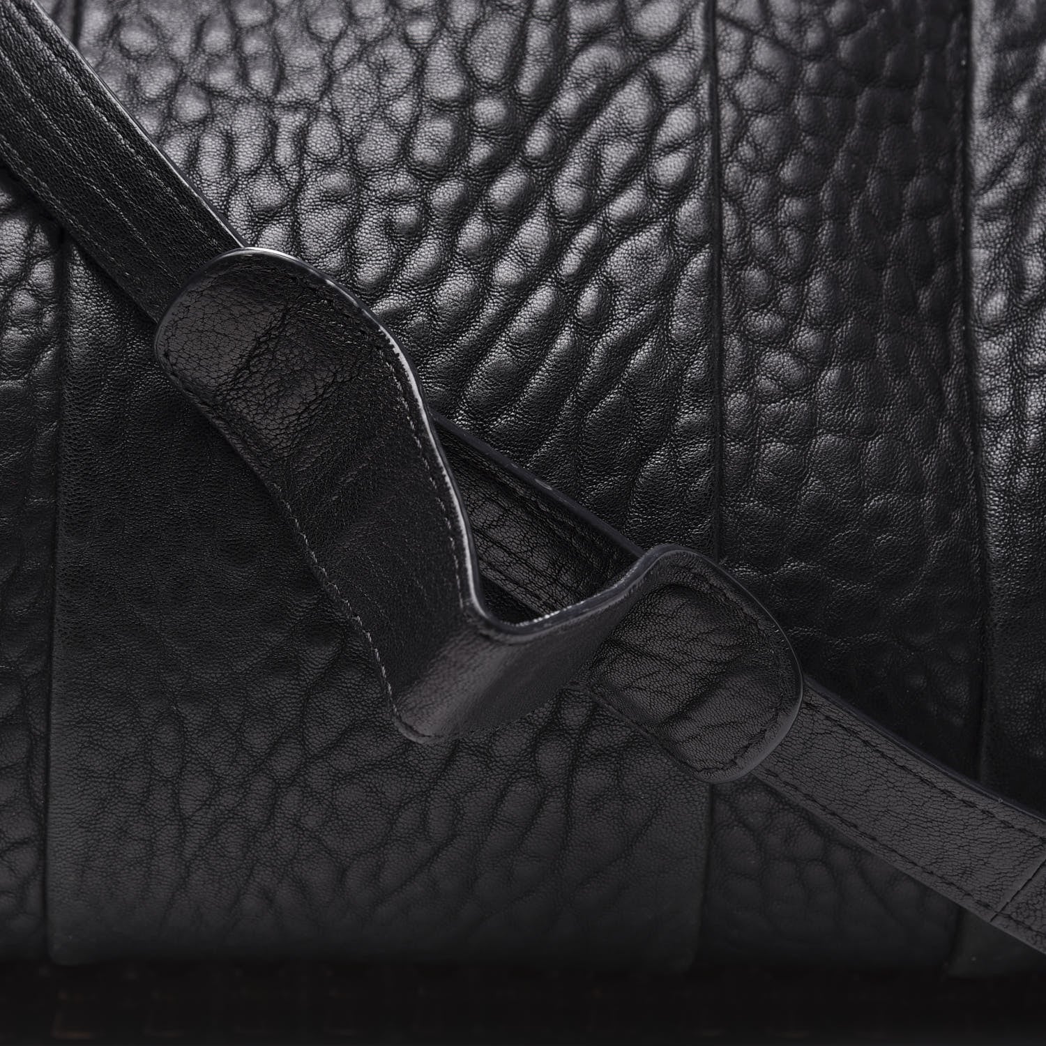 Alexander Wang Pebbled Lambskin Rocco Black Rose Gold Hardware 8 of 10