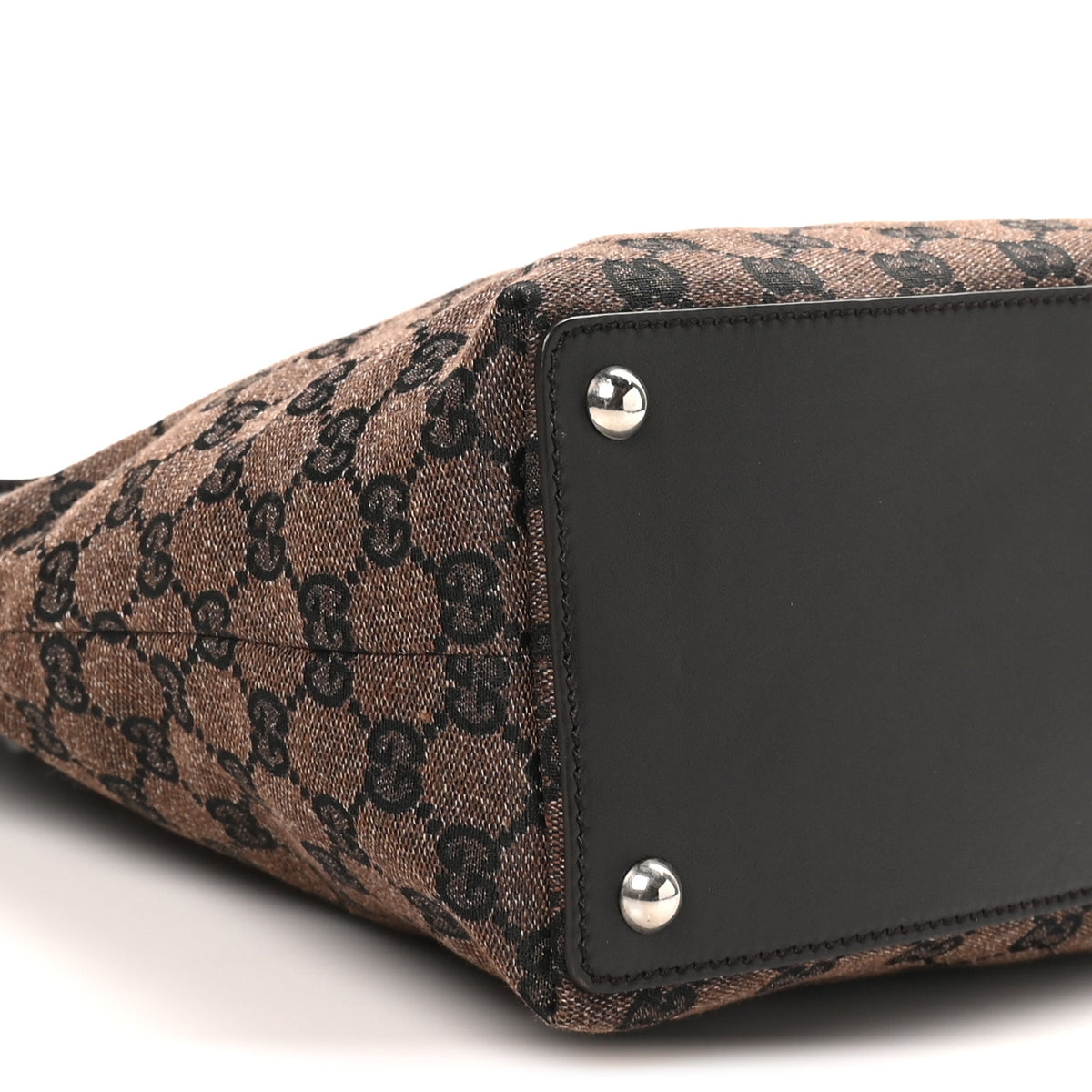 Gucci Monogram Eclipse Tote Dark Brown 9 of 10