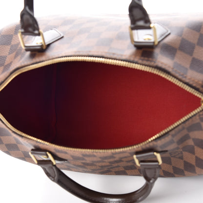 Louis Vuitton Damier Ebene Speedy 30 5 of 9