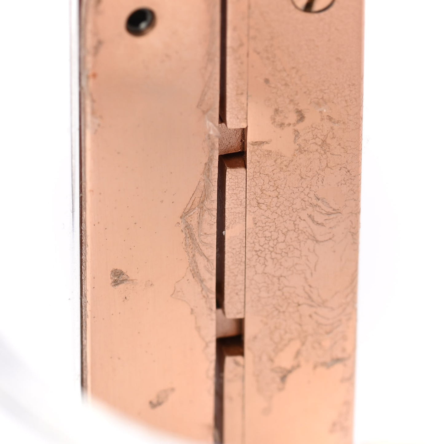 Lucite Crystal CC Cuff Transparent Pink Gold