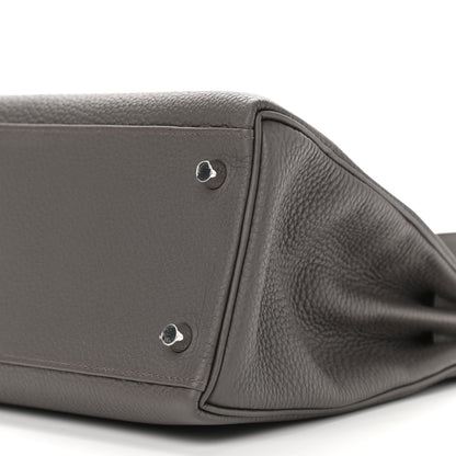 Hermes Togo Kelly Retourne 28 Etain 10 of 10