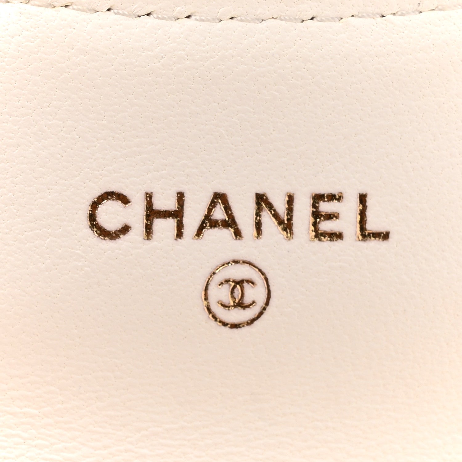 Chanel Lambskin Enamel Quilted Mini Chain Belt Bag White 6 of 14