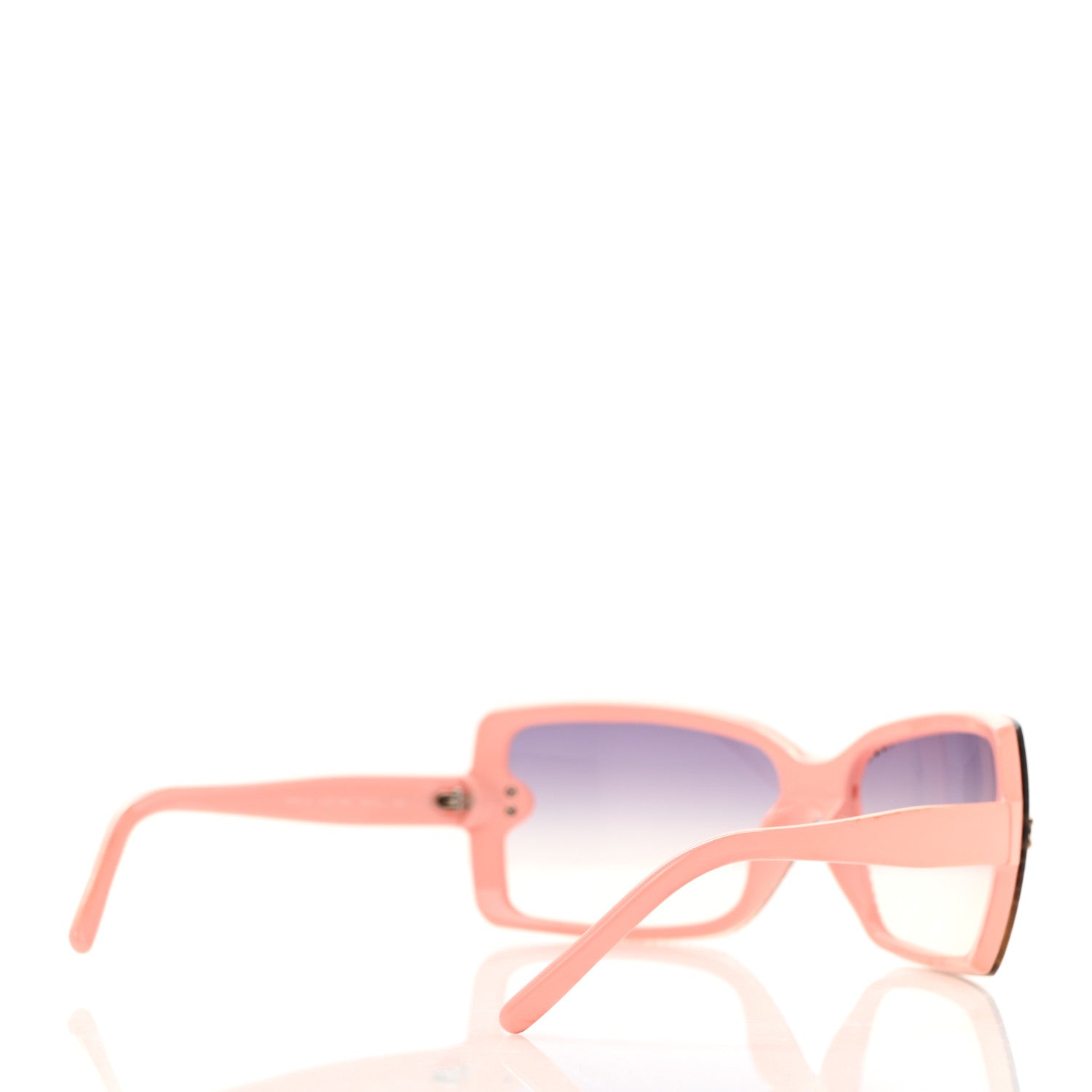 Chanel Acetate Crystal CC Logo Sunglasses 5065-B Pink 4 of 7