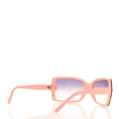 Chanel Acetate Crystal CC Logo Sunglasses 5065-B Pink 4 of 7