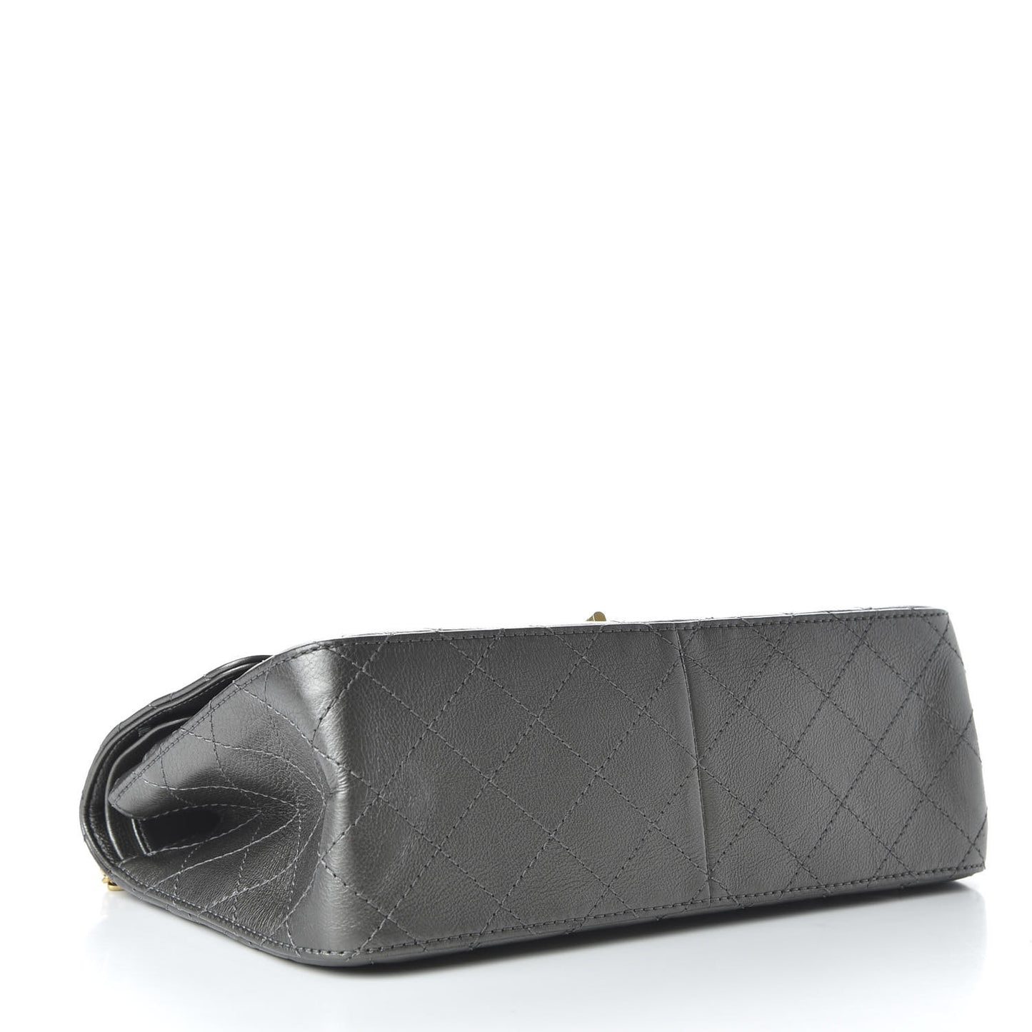 Metallic Calfskin Quilted 2.55 Reissue 226 Flap Charcoal