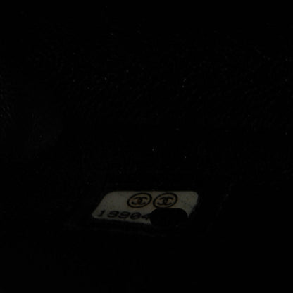 Chanel Caviar Quilted Clutch With Chain Flap Black 7 of 7