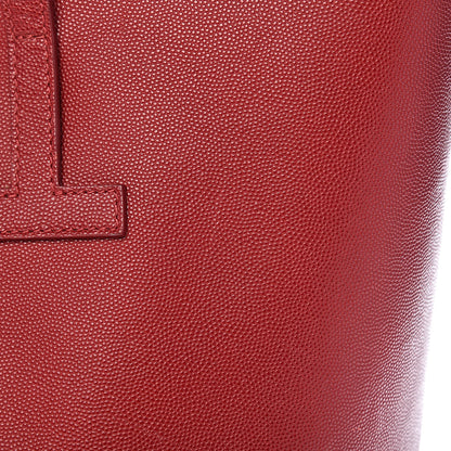Tom Ford Grained Calfskin Small T Tote Red 12 of 19