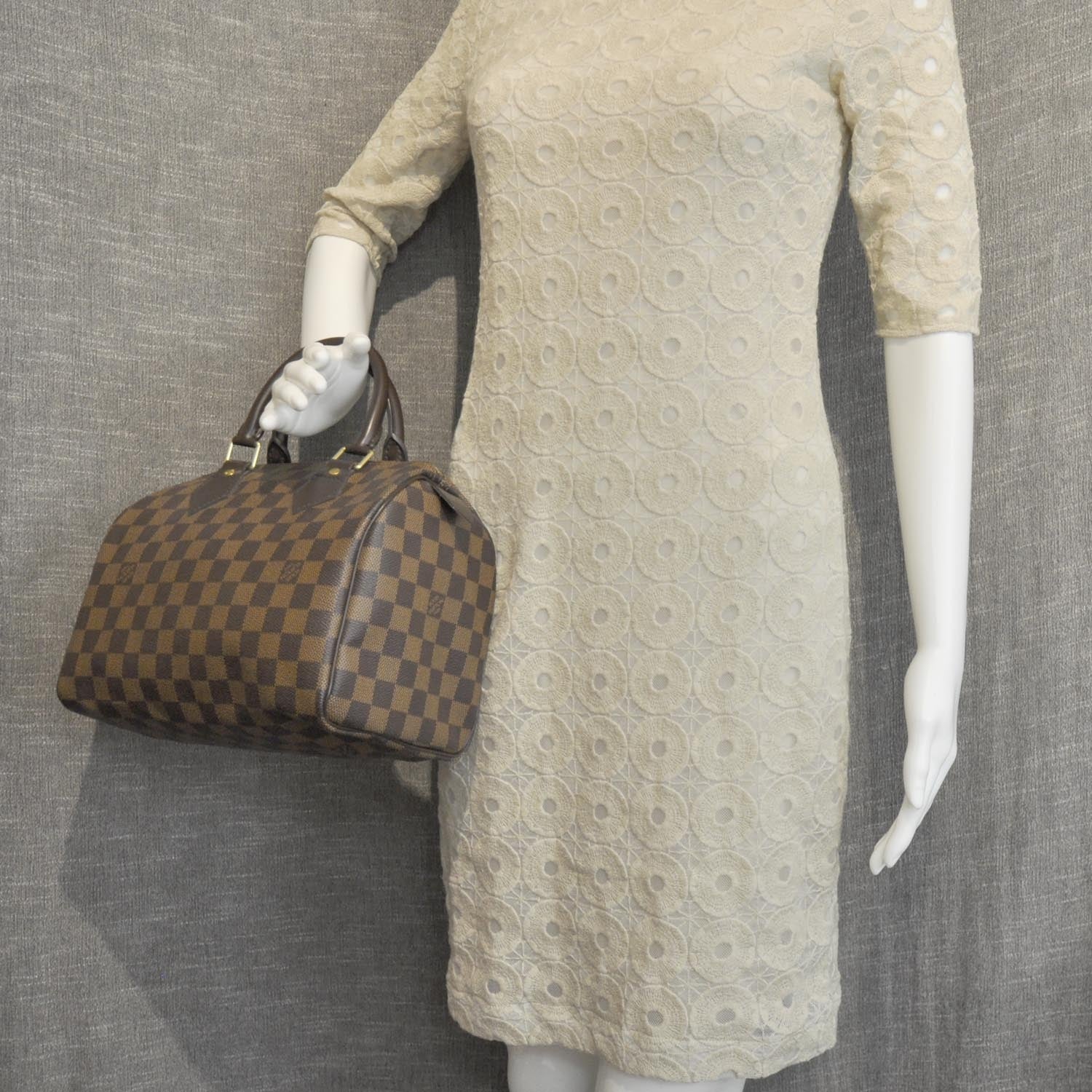 Louis Vuitton Damier Ebene Speedy 25 2 of 9