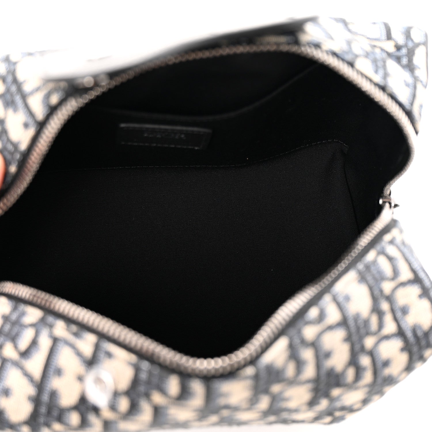 Christian Dior Oblique Jacquard Grained Calfskin Lingot Toiletry Christian Dior Oblique Jacquard Grained Calfskin Lingot Toiletry