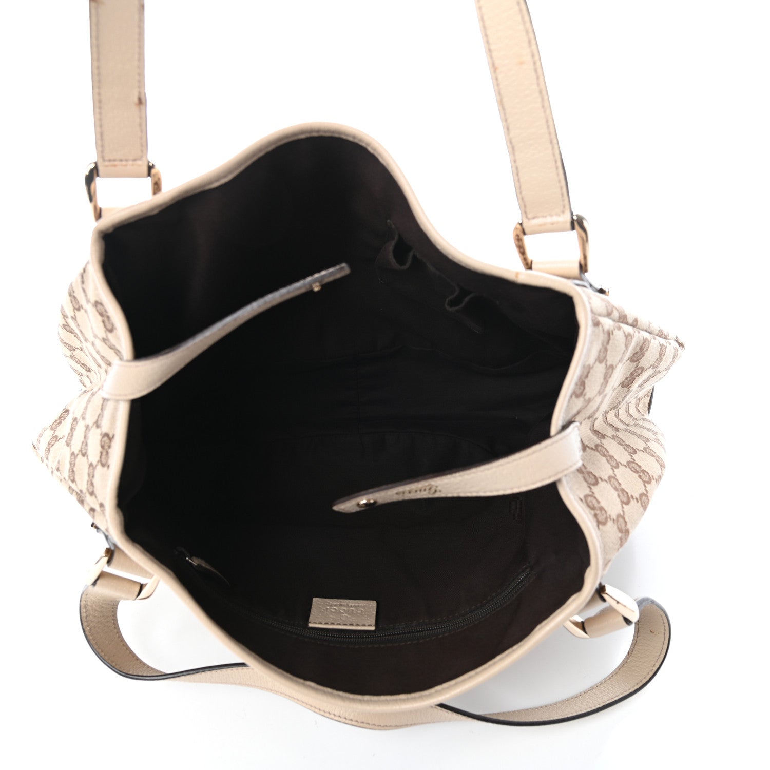 Gucci Monogram Medium Abbey Shoulder Bag Off White 5 of 9