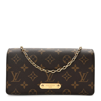 Louis Vuitton Monogram Lily Wallet On Chain 1 of 10
