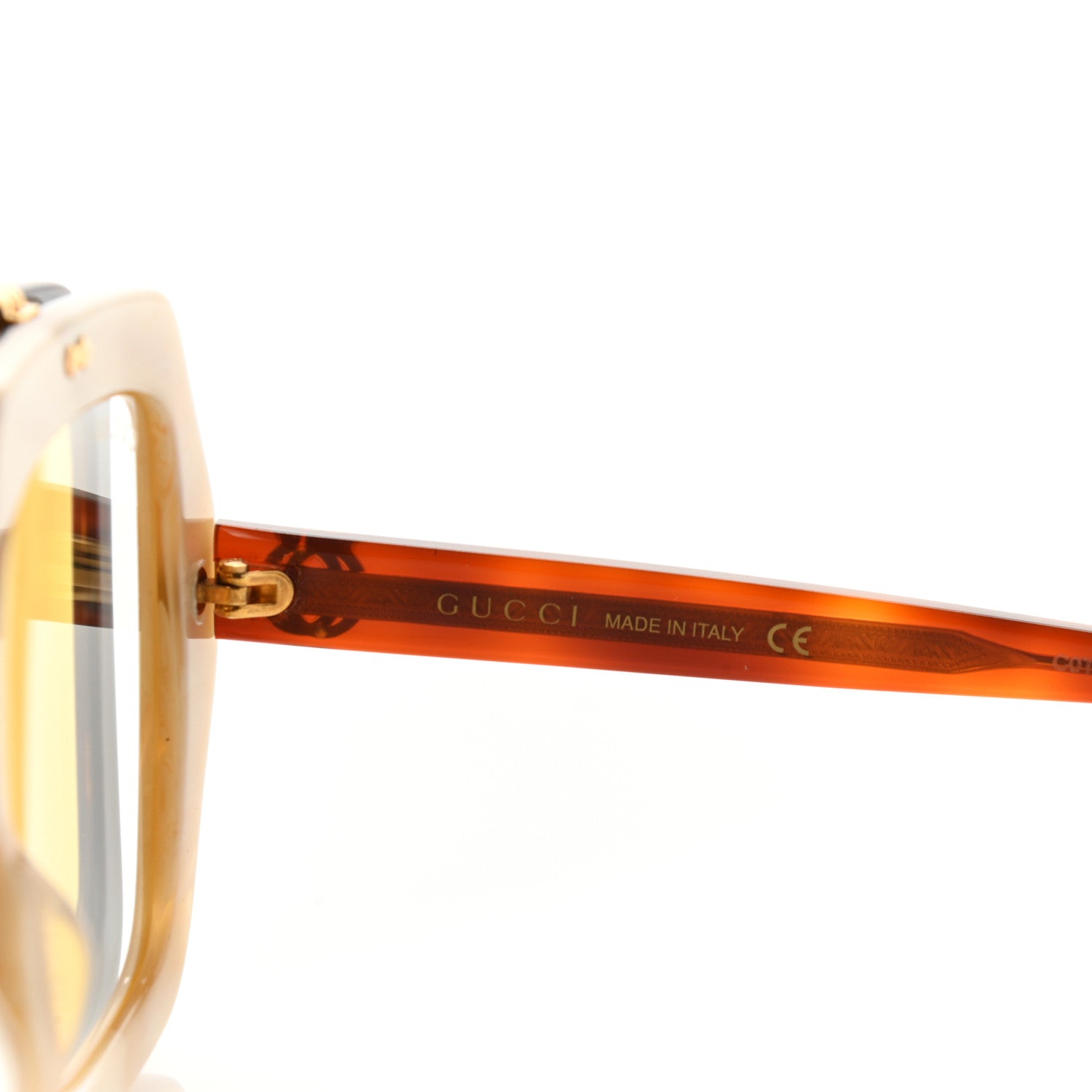 Gucci Acetate Oversized Flip Up Sunglasses GG0088S Tortoise 6 of 9