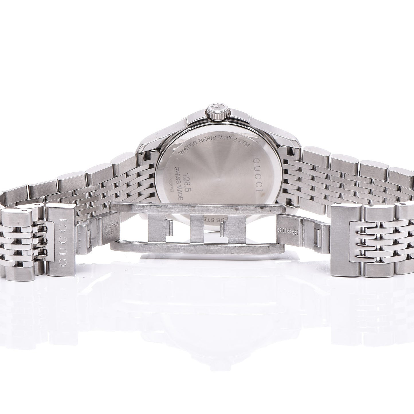 Stainless Steel Diamond Mother of Pearl 27mm G-Timeless Quartz Watch