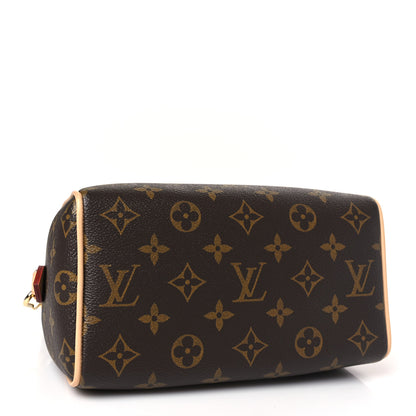 Louis Vuitton Monogram Speedy Bandouliere 20 Black 4 of 8