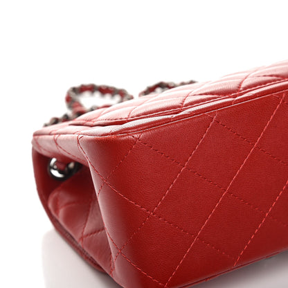 Chanel Lambskin Quilted Mini Square Flap Red 13 of 13