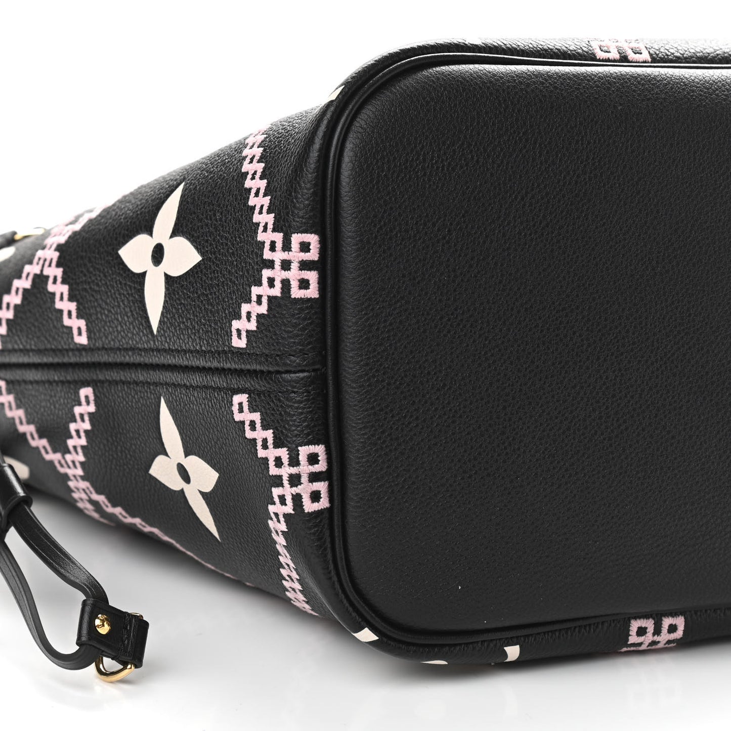 Empreinte Monogram Giant Broderies Neverfull MM Black