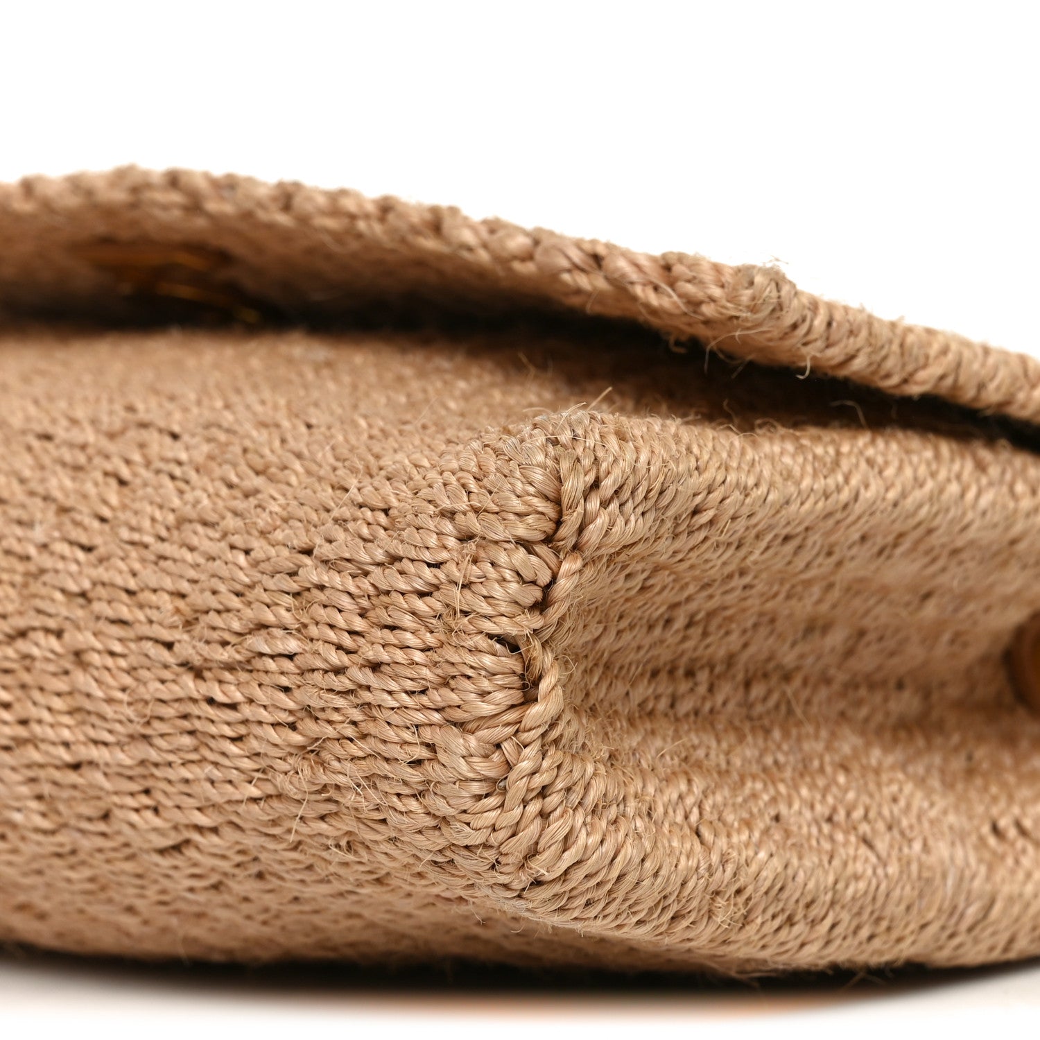Saint Laurent Raffia Medium Monogram Kate Satchel Natural 10 of 10