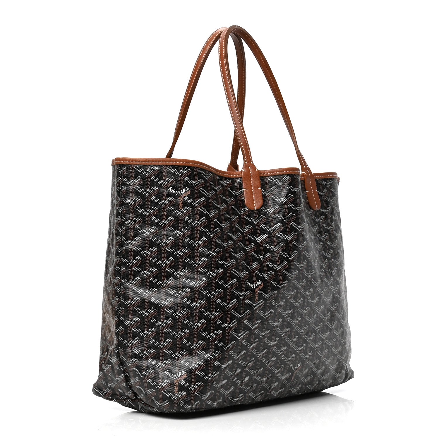 Goyard Goyardine Saint Louis PM Black Gold 2 of 6