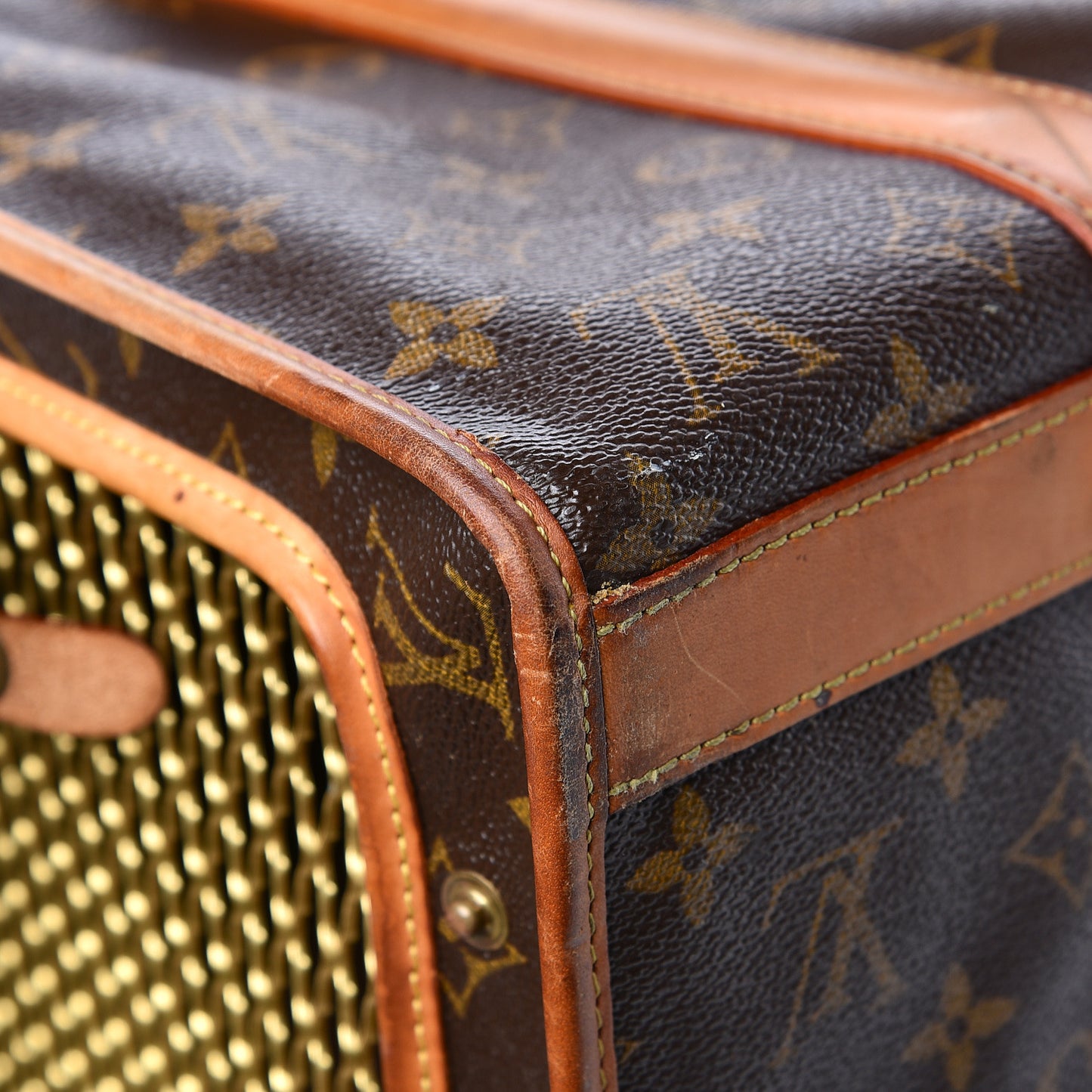 Monogram Sac Chien 40 Pet Carrier