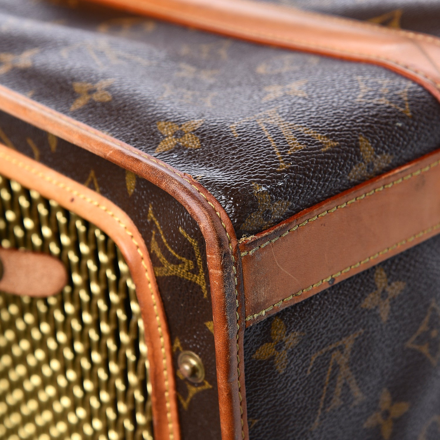 Louis Vuitton Monogram Sac Chien 40 Pet Carrier 16 of 21